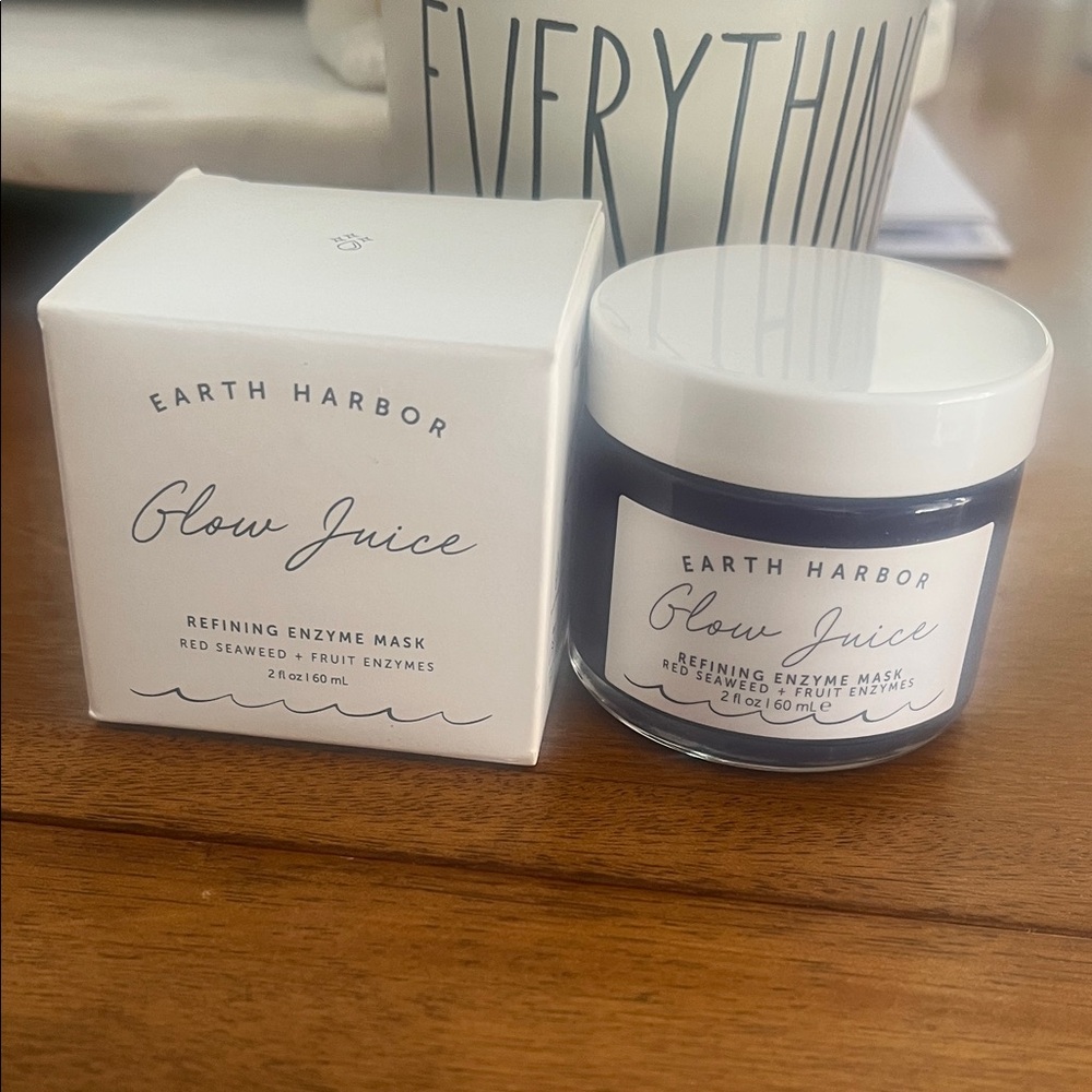 Earth Harbor Glow Juice Refining Enzyme Mask - Blue